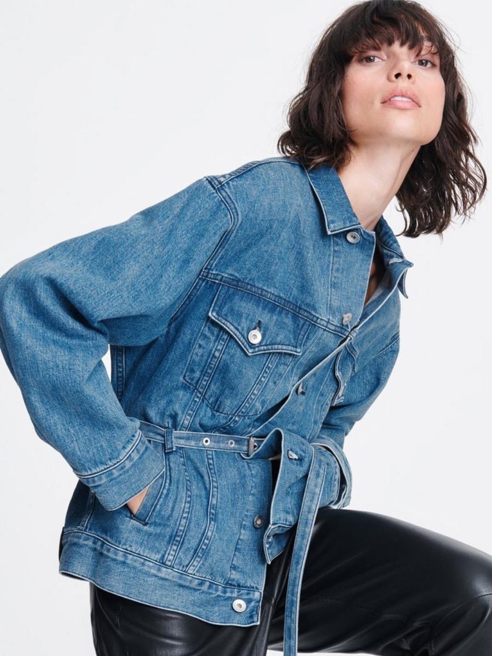 Rag & Bone Max Trucker jacket in Bluegrass